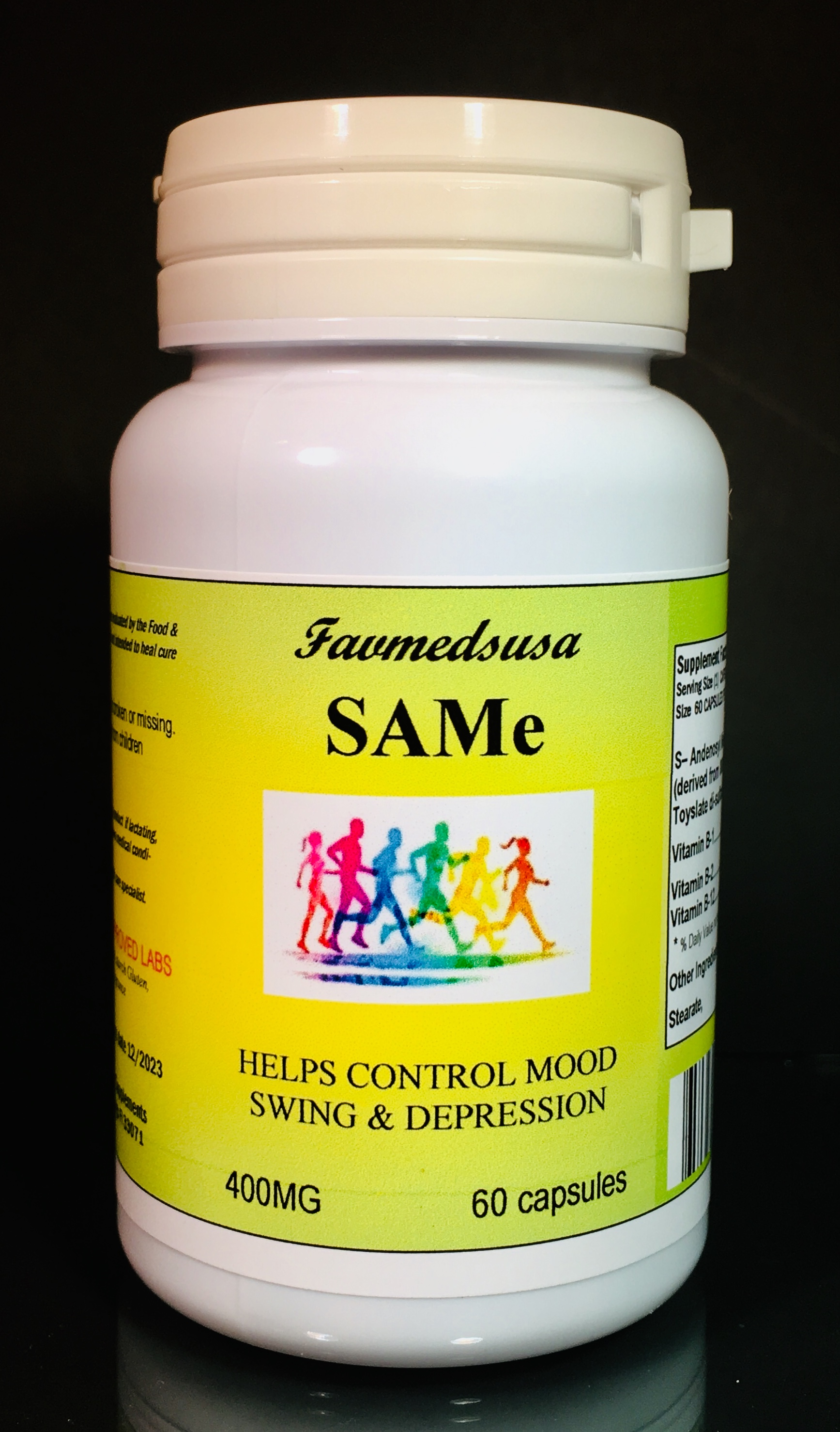 SAM-e 400mg - 60 capsules